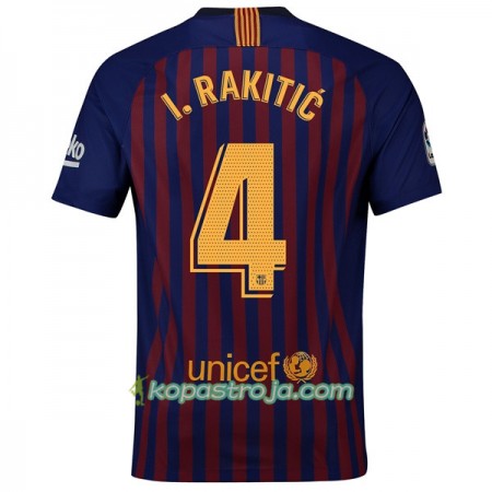 Billiga Fotbollströjor FC Barcelona I.Rakitic 4 Hemma tröja 2018/19 Kortärmad